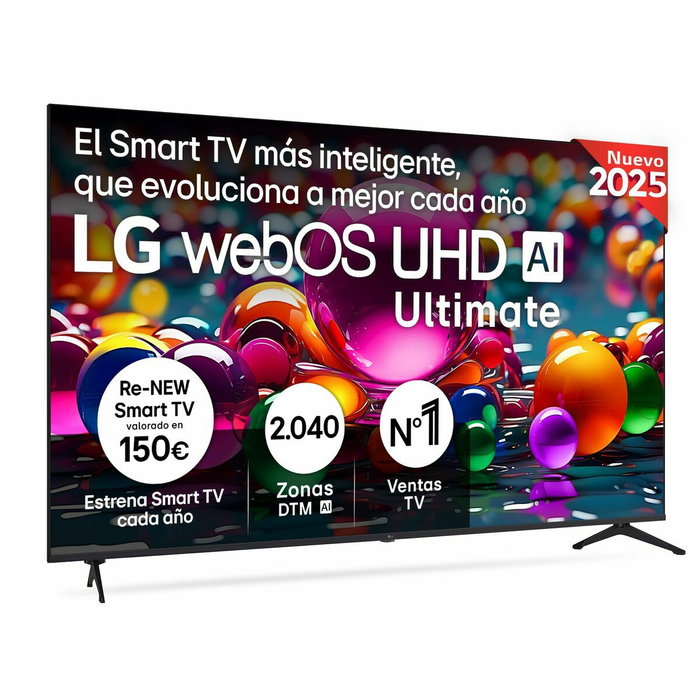 LG Smart TV 75 pulgadas 4K Ultra HD UHD AI 75UA75006LA Negro