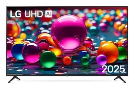 LG Televisor 75UA75006LA 75" UHD 4K Smart TV con Procesador AI a7 Gen8, webOS 25, HDR10 Pro, VRR, Modo Filmmaker y Diseño Delgado