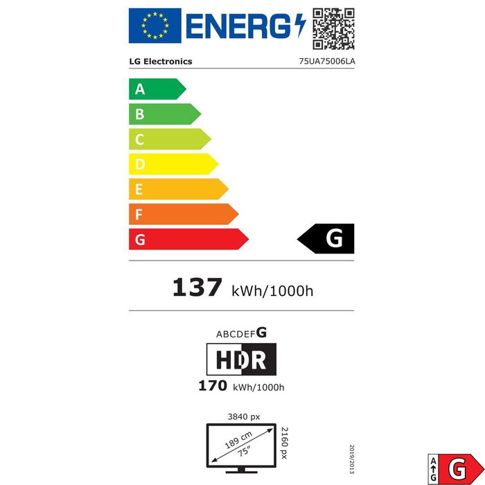 Smart TV LG 75UA75006LA.AEUQ 4K Ultra HD 75" LED