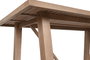 DKD Home Decor Mesa de Comedor Set de 7 Piezas Acacia con 6 Sillas y Cojines