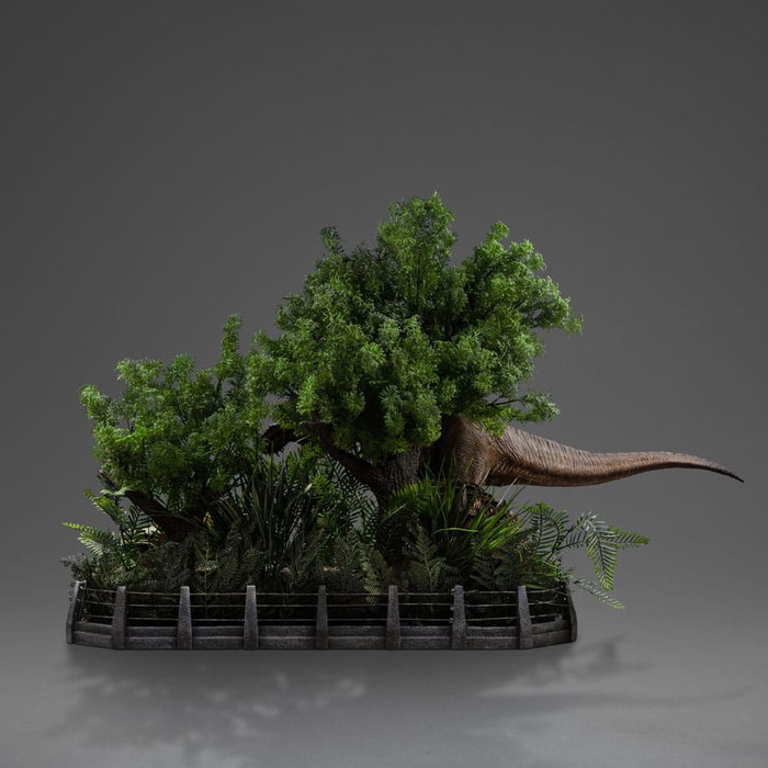 Iron Studios Parque Jurásico Estatua 1/20 Demi Art Scale T-Rex Chase Iron Studios Parque Jurásico Estatua 1/20 Demi Art Scale T-Rex Chase