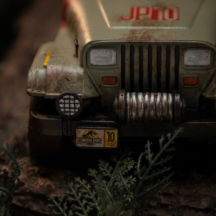 Iron Studios Parque Jurásico Estatua 1/20 Demi Art Scale T-Rex Chase Iron Studios Parque Jurásico Estatua 1/20 Demi Art Scale T-Rex Chase