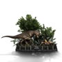 Iron Studios Parque Jurásico Estatua 1/20 Demi Art Scale T-Rex Chase