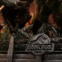 Iron Studios Parque Jurásico Estatua 1/20 Demi Art Scale T-Rex Chase
