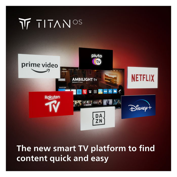 Philips TV The One 50PUS8949/12 Smart TV 4K Ambilight 50" Gris Antracita