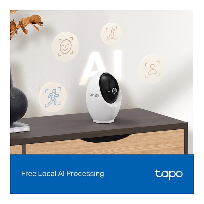 TP-Link Tapo C260 Cámara de seguridad 4K 8MP 360º