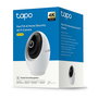 TP-Link Tapo C260 Cámara de Seguridad IP 8MP 4K Interior, Visión Nocturna 12m, Detección IA, Conexión WiFi, Compatible con Alexa y Google Assistant, Blanco