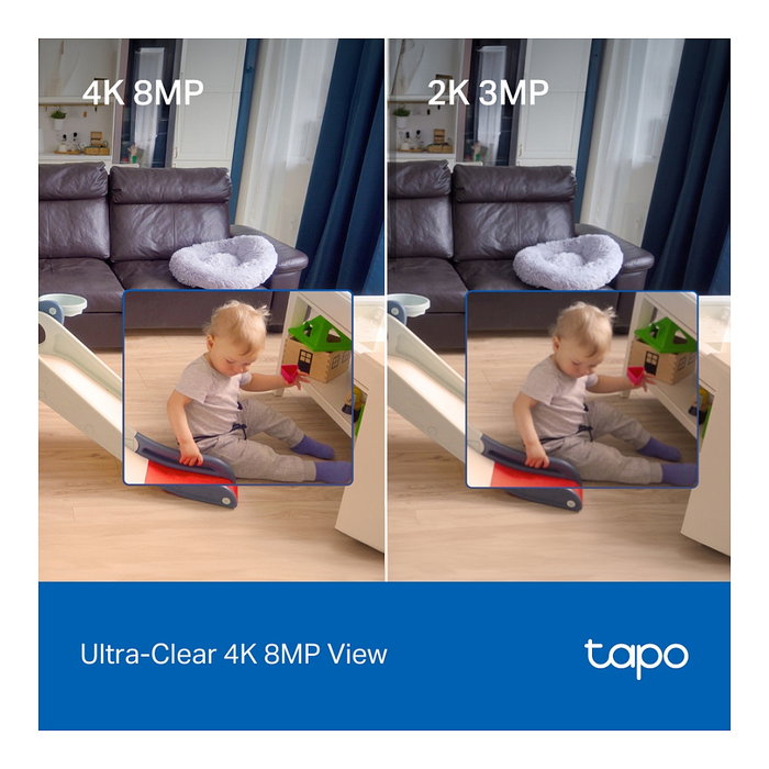 TP-Link Tapo C260 Cámara de seguridad 4K 8MP 360º