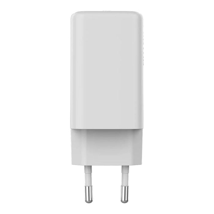Canyon CU65ACC Cargador GaN 65W, 2 Puertos USB-C PD y 1 USB-A, Carga Rápida para Portátil/Smartphone, Enchufe UE, Blanco Canyon CU65ACC Cargador GaN 65W, 2 Puertos USB-C PD y 1 USB-A, Carga Rápida para Portátil/Smartphone, Enchufe UE, Blanco