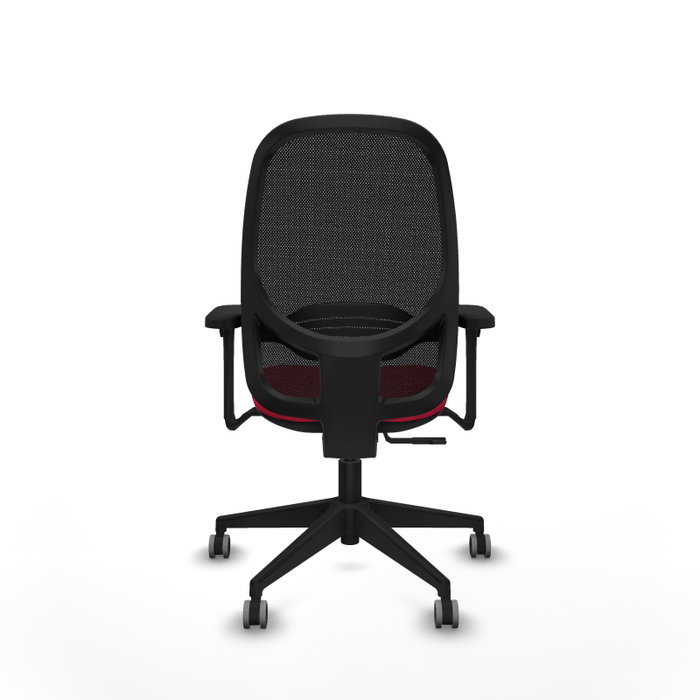 PIQUERAS Y CRESPO Silla de oficina Cilanco con mecanismo Sincro, Rojo y Negro PIQUERAS Y CRESPO Silla de oficina Cilanco con mecanismo Sincro, Rojo y Negro