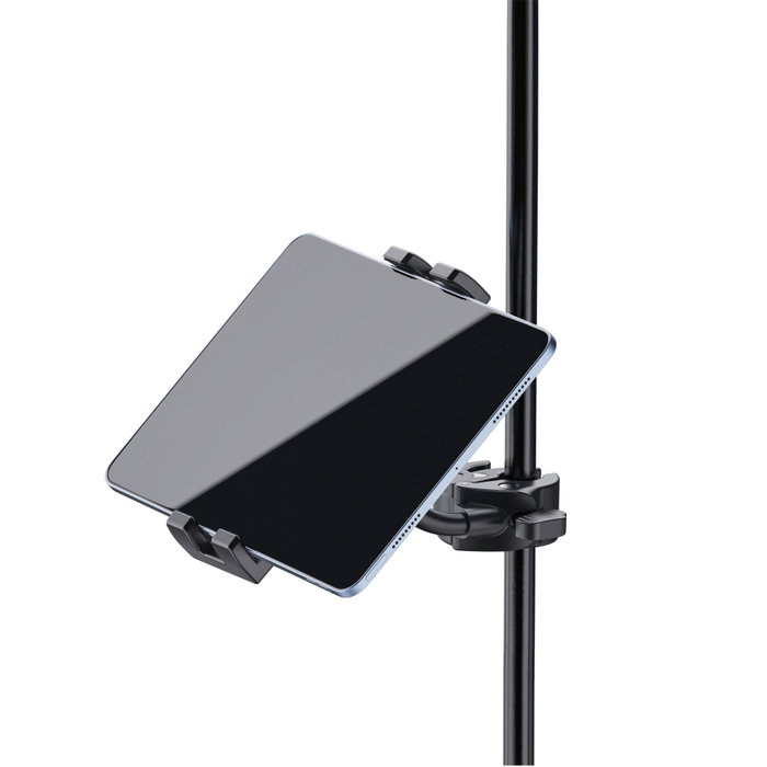 K&M 19764 Soporte para Smartphone y Tablet en Negro