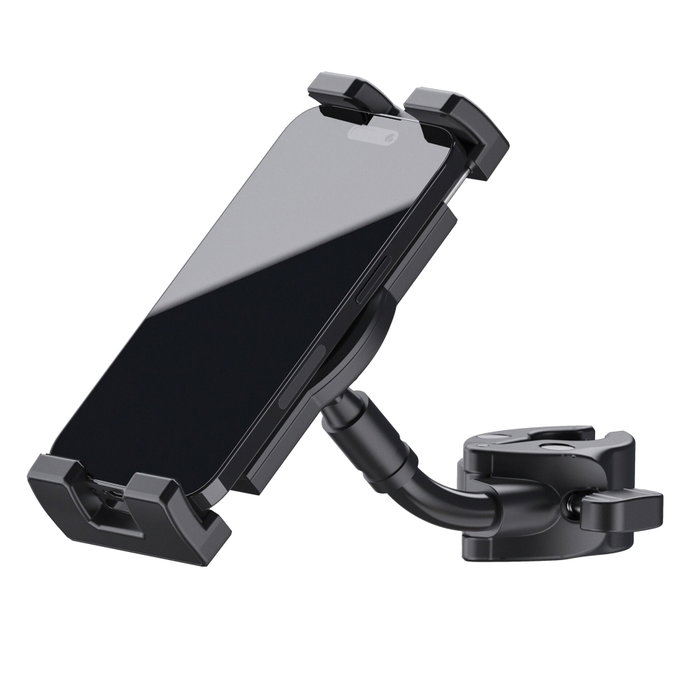 K&M 19764 Soporte para Smartphone y Tablet en Negro