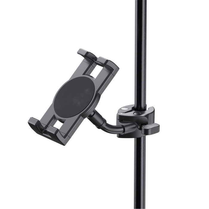 K&M 19764 Soporte para Smartphone y Tablet en Negro
