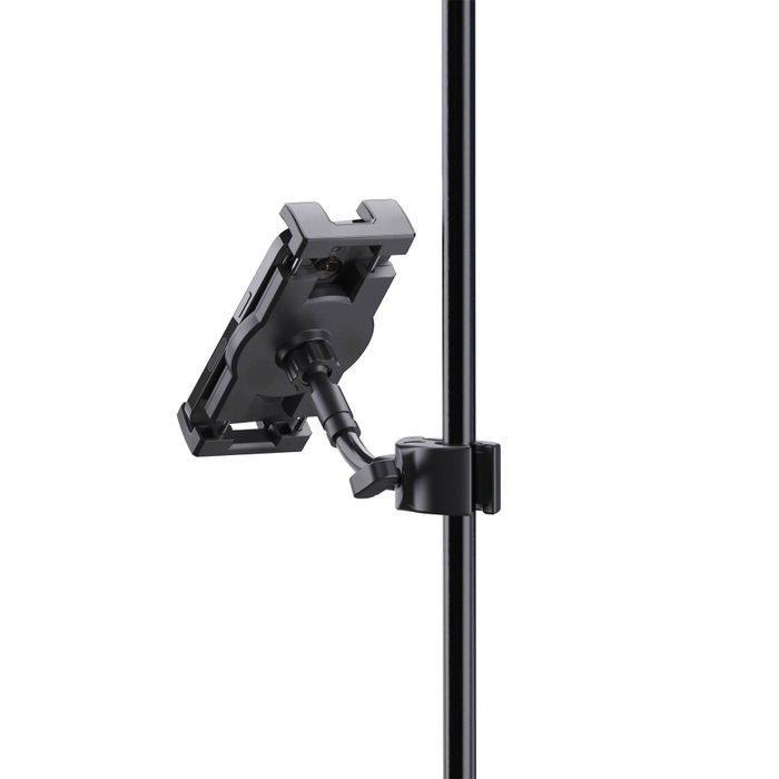 K&M 19764 Soporte para Smartphone y Tablet en Negro