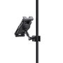 K&M 19764 Soporte para Smartphone y Tablet en Negro