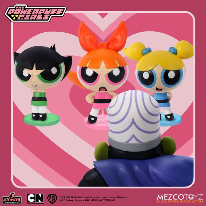Mezco Toys The Powerpuff Girls Figuras 5 Points 10 cm Surtido (16)