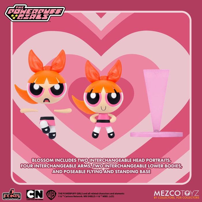 Mezco Toys The Powerpuff Girls Figuras 5 Points 10 cm Surtido (16)