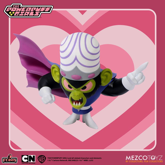 Mezco Toys The Powerpuff Girls Figuras 5 Points 10 cm Surtido (16)