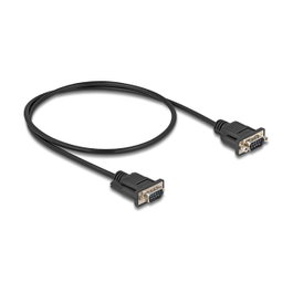 DeLOCK Cable serie RS-232 D-Sub9 macho a macho 0,5 m
