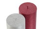 DKD Home Decor Vela Navidad Tradicional Rojo Plateado 7 x 14 x 7 cm (12 Unidades)