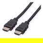 ROLINE Cable HDMI High Speed con Ethernet 3 m Negro - Soporte 3D, Audio ARC, 4K