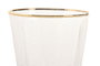 DKD Home Decor Set de 6 Vasos de Cristal Relieve 350ml