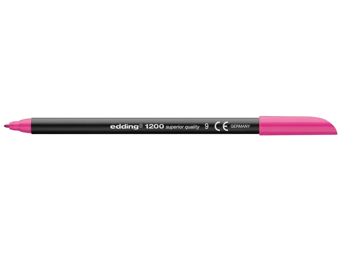 Edding Rotulador 1200 Rosa Punta Redonda Edding Rotulador 1200 Rosa Punta Redonda