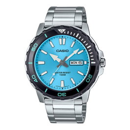 Casio MTD-125D-2A3VDF con esfera azul