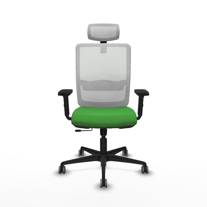 PIQUERAS Y CRESPO Silla de oficina Haches Verde y Blanco PIQUERAS Y CRESPO Silla de oficina Haches Verde y Blanco
