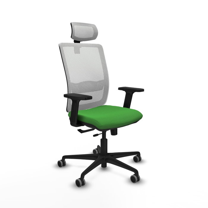 PIQUERAS Y CRESPO Silla de oficina Haches Verde y Blanco PIQUERAS Y CRESPO Silla de oficina Haches Verde y Blanco