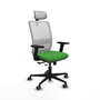 PIQUERAS Y CRESPO Silla de oficina Haches Verde y Blanco
