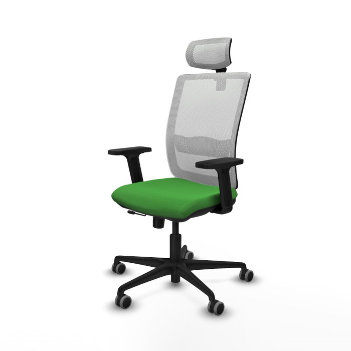 PIQUERAS Y CRESPO Silla de oficina Haches Verde y Blanco PIQUERAS Y CRESPO Silla de oficina Haches Verde y Blanco