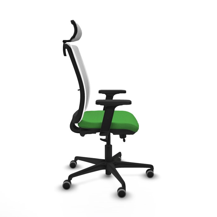 PIQUERAS Y CRESPO Silla de oficina Haches Verde y Blanco PIQUERAS Y CRESPO Silla de oficina Haches Verde y Blanco