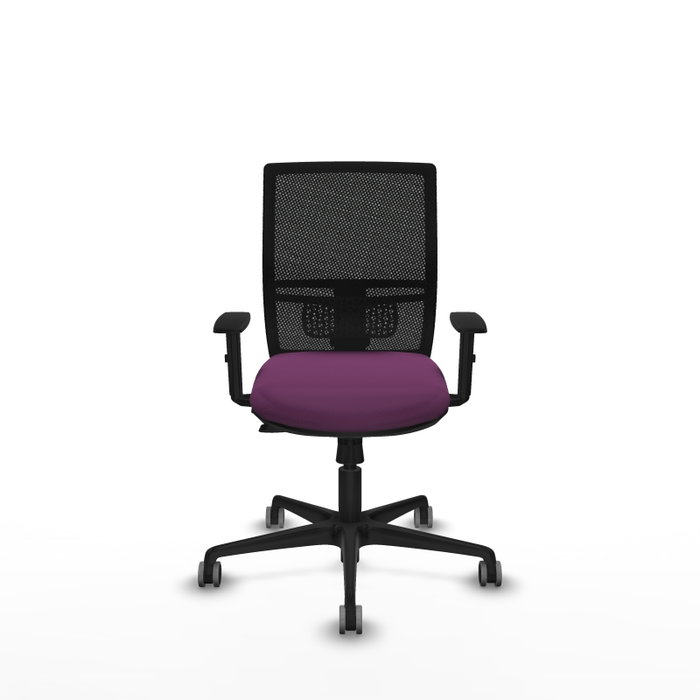 PIQUERAS Y CRESPO Silla de oficina Yunquera Morado y Negro PIQUERAS Y CRESPO Silla de oficina Yunquera Morado y Negro
