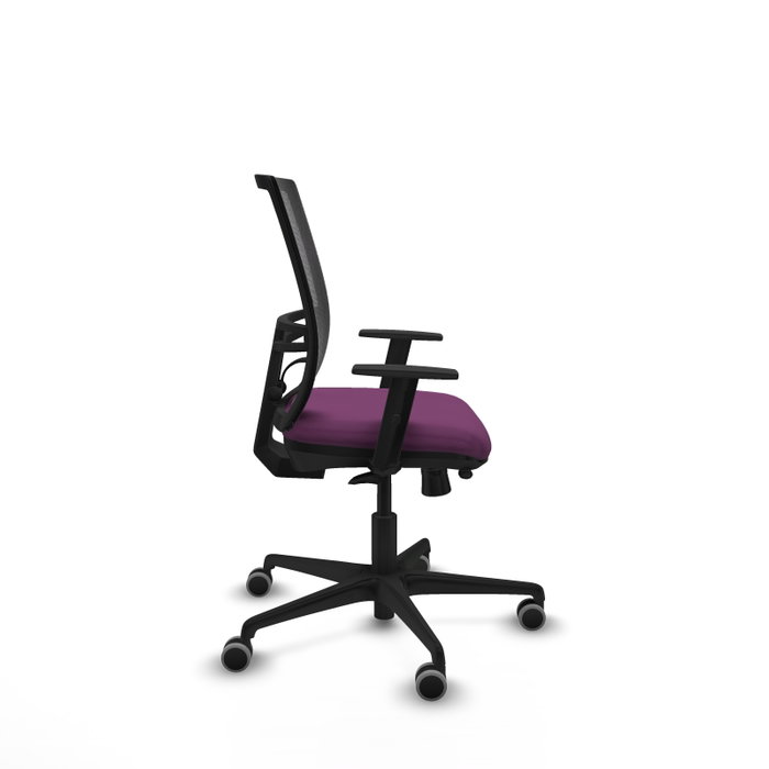 PIQUERAS Y CRESPO Silla de oficina Yunquera Morado y Negro PIQUERAS Y CRESPO Silla de oficina Yunquera Morado y Negro