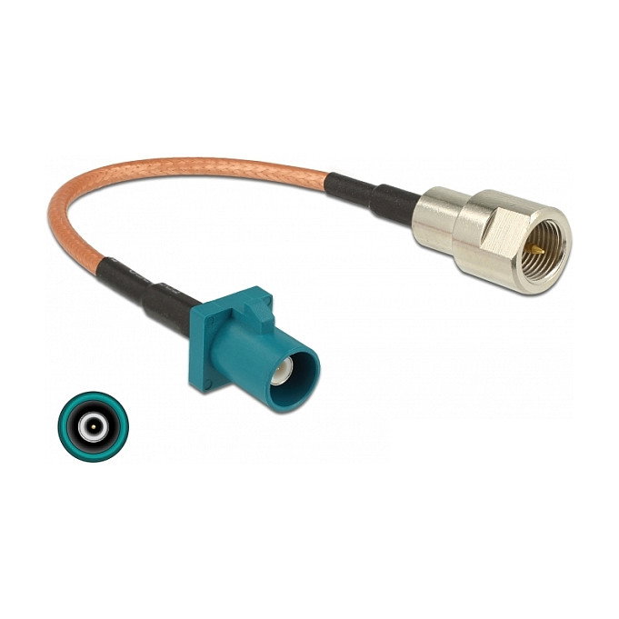 DeLOCK Cable de antena FAKRA Z a FME RG-316 15 cm