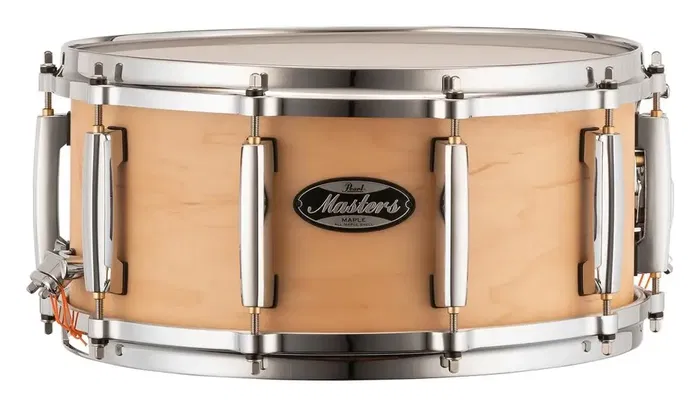 Pearl Masters Maple Snare Drums 14 X 6.5" - Maple Natural Pearl