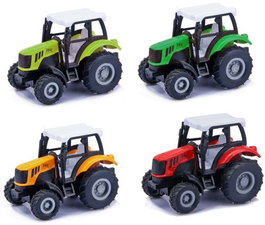 GIROS Tractor Pull Back Colores Surtidos Escala 1:43