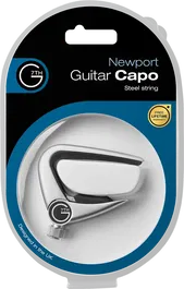 G7TH Cejilla para Acústica 6 Cuerdas - Plateada