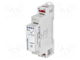 ORNO Relé de instalación monoestable SPDT 230V AC 16A
