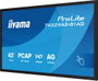 Iiyama T4329AS-B1AG Monitor Interactivo 43" 4K UHD Táctil Android 14 OS 3840 x 2160 450cd/m² WiFi HDMI USB-C RS-232C RAM 4GB ROM 32GB 24/7