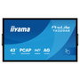 IIYAMA T4329AS-B1AG Monitor Táctil 43" 4K PCAP 3840x2160 24/7 Negro