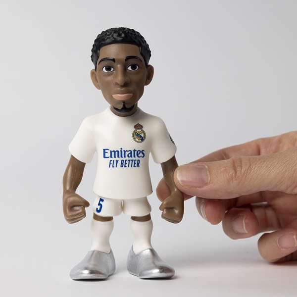 Minix Figura Coleccionable de PVC y ABS Real Madrid Bellingham 12 cm - Con Licencia Oficial, Jugador, Serie Minix