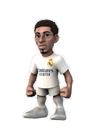 Minix Figura Jude Bellingham Real Madrid - Figura Coleccionable de Jugador de Fútbol 12 cm PVC - Licencia Oficial - Minix