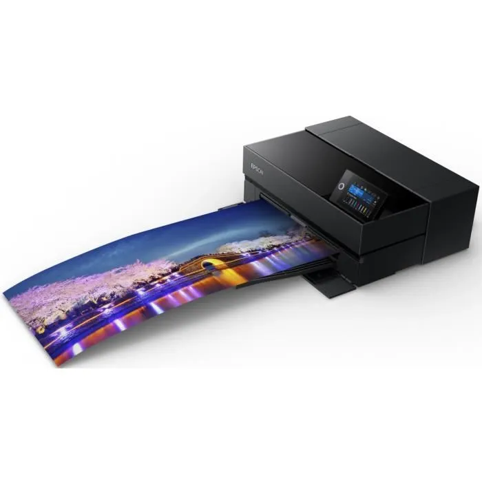 Epson Impresora Fotográfica Surecolor SC - P700 | Inyección de Tinta, 5760 x 1440 DPI, Impresión sin Bordes, Wi-Fi, Negro