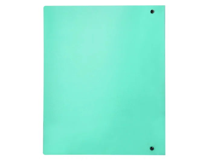 Liderpapel Carpeta de 4 Anillas Mixtas 40 mm Verde Manzana Opaco