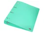 Liderpapel Carpeta de 4 Anillas Mixtas 40 mm Verde Manzana Opaco