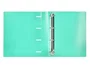 Liderpapel Carpeta de 4 Anillas Mixtas 40 mm Verde Manzana Opaco