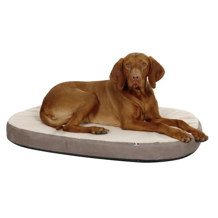Cama para Perro Kerbl Oval 100 x 65 x 8 cm Beige Cama para Perro Kerbl Oval 100 x 65 x 8 cm Beige