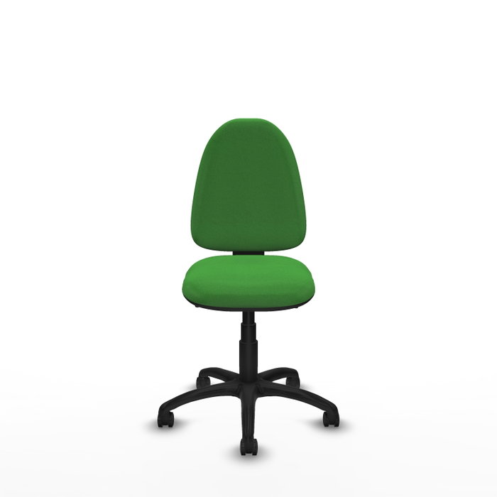 PIQUERAS Y CRESPO Silla de oficina Aýna verde con mecanismo Asincro